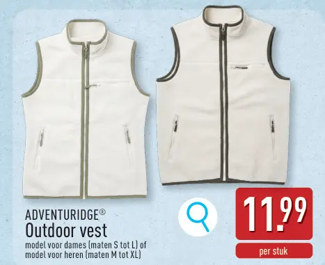 Promotie: Outdoor vest