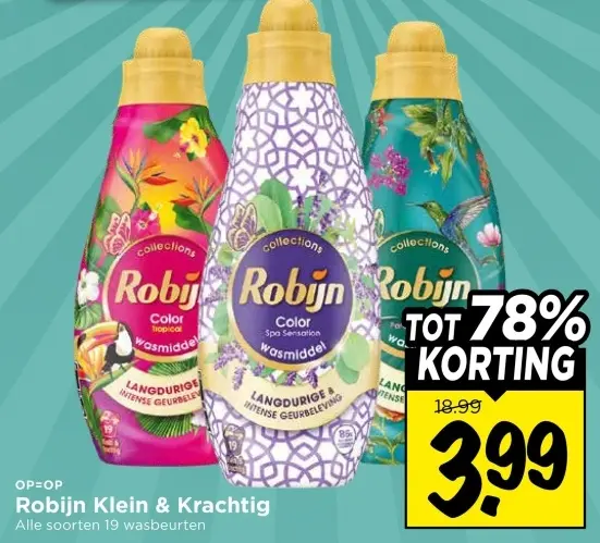 Aanbieding: Robijn Klein & Krachtig