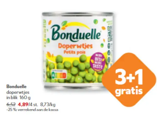 Promotie: Doperwtjes