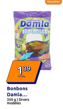 Offre: Bonbons Damla Crocodiles
