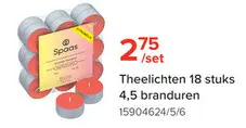 Promotie: Theelichten