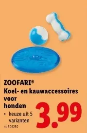 Promotie: Zoofari Koel- en kauwaccessoires voor honden