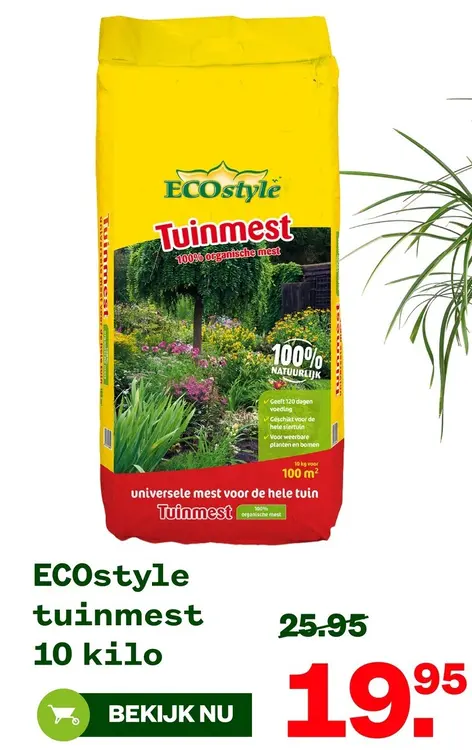 Aanbieding: ECOstyle tuinmest