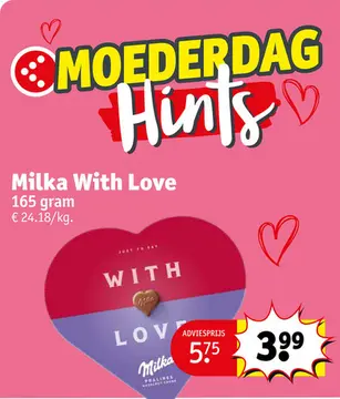 Aanbieding: Milka With Love