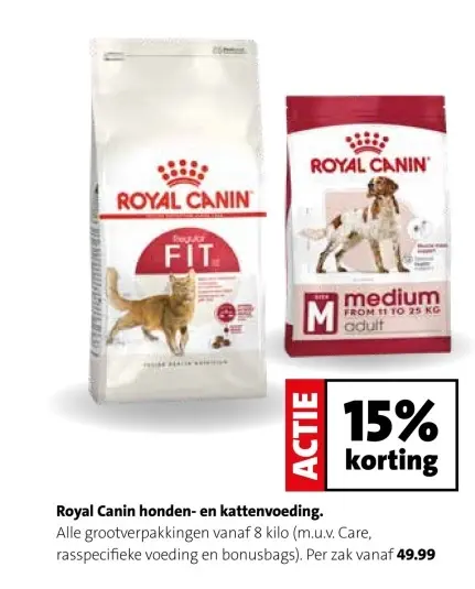 Aanbieding: Honden- en kattenvoeding