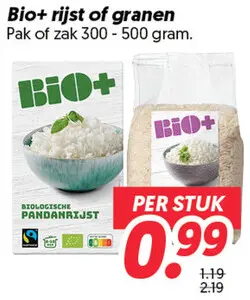 Aanbieding: Rijst of granen