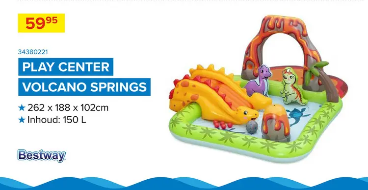 Promotie: Play center volcano springs