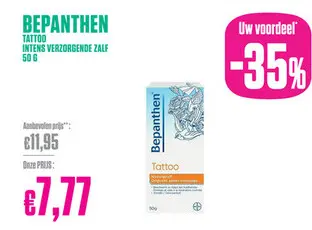 Aanbieding: Bepanthen tattoo