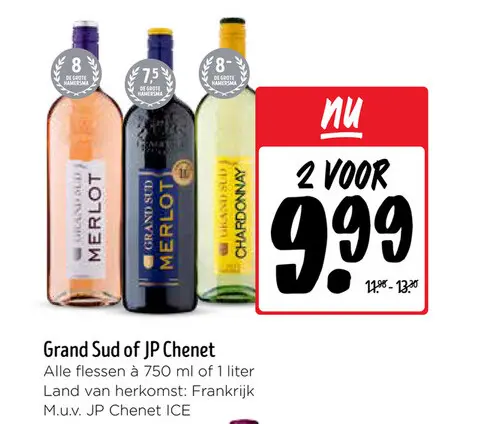 Aanbieding: Grand Sud of JP Chenet
