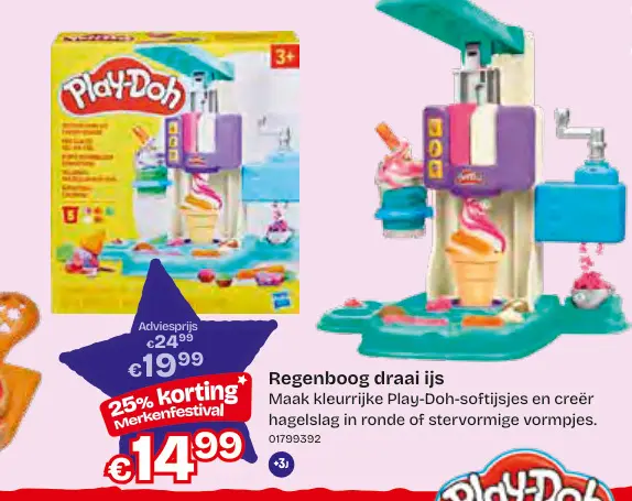 Promotie: Regenboog draai ijs