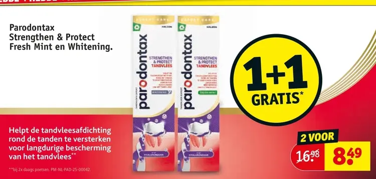Aanbieding: Parodontax Strengthen & Protect