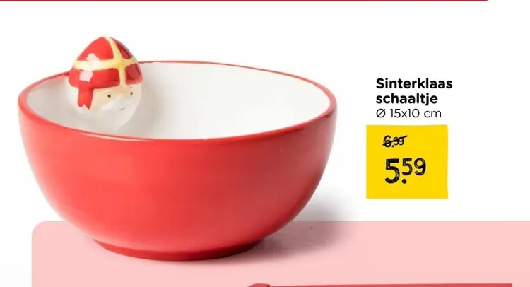Aanbieding: Sinterklaas schaaltje