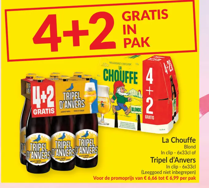 Promotie: Blond of Tripel d'Anvers