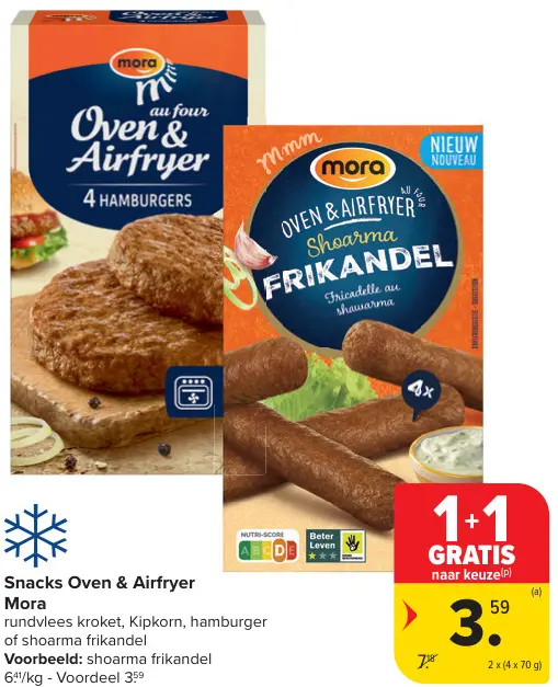 Promotie: Snacks Oven & Airfryer