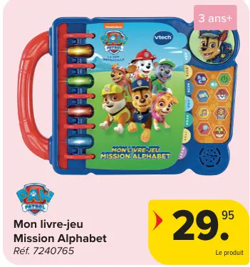 Offre: Mon livre-jeu Mission Alphabet