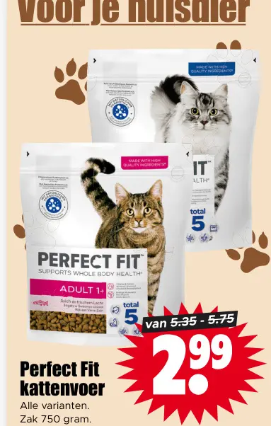 Aanbieding: Perfect Fit kattenvoer