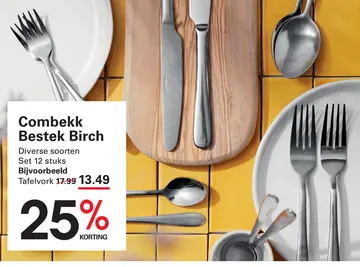 Aanbieding: Combekk Bestek Birch