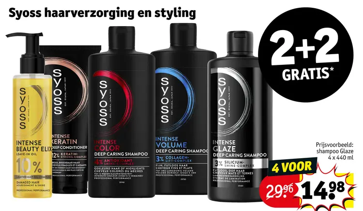 Aanbieding: Haarverzorging en styling