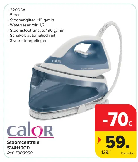 Promotie: Stoomcentrale SV4110C0