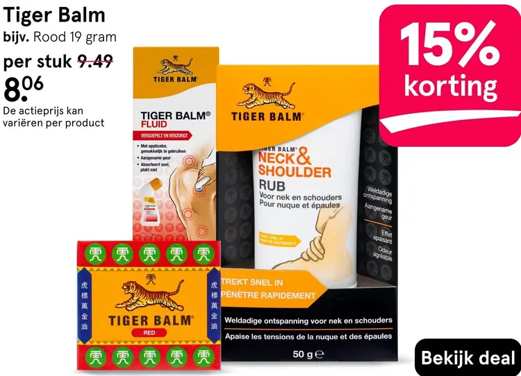Aanbieding: Tiger Balm