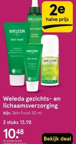 Aanbieding: gezichts- en lichaamsverzorging