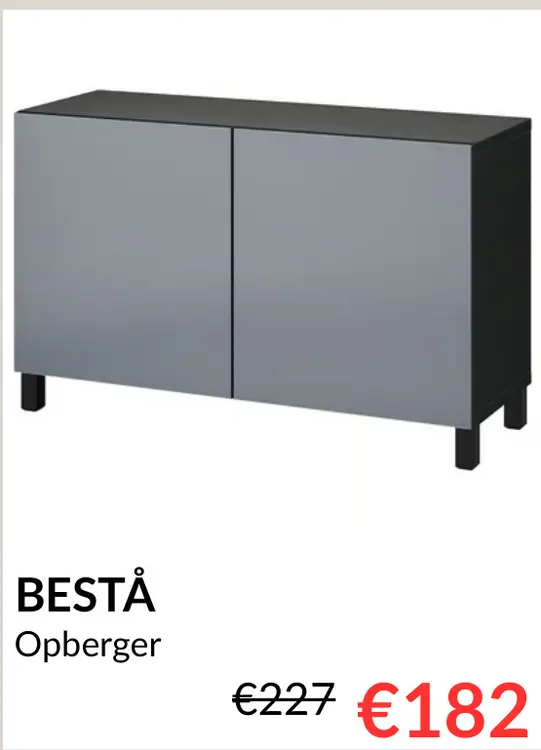 Aanbieding: Bestå opbergen