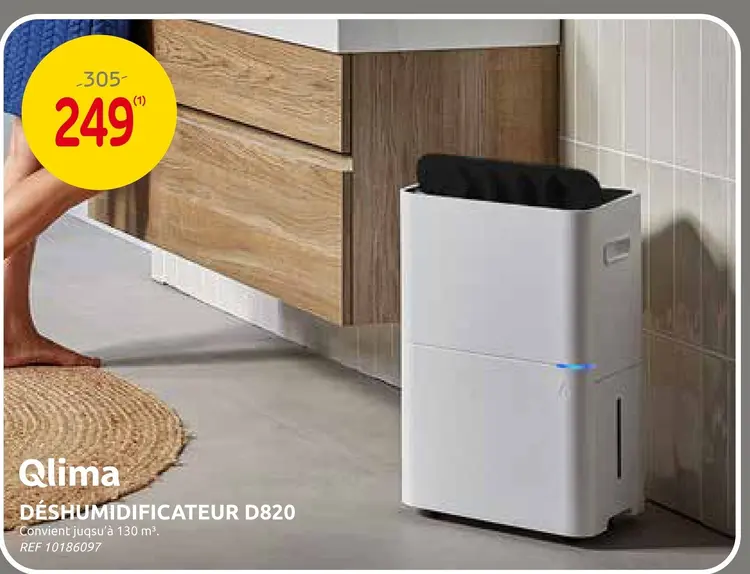Offre: Déshumidificateur d820