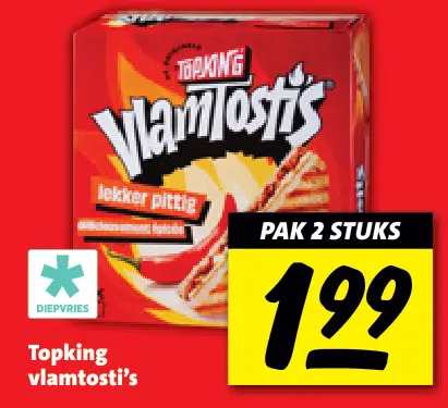 Aanbieding: Vlamtosti's