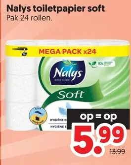 Aanbieding: Toiletpapier soft