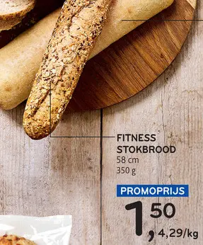 Aanbieding: Fitness stokbrood