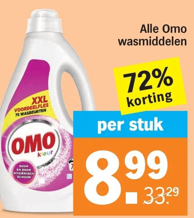Aanbieding: Wasmiddelen