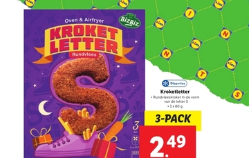 Aanbieding: Kroketletter Rundvlees