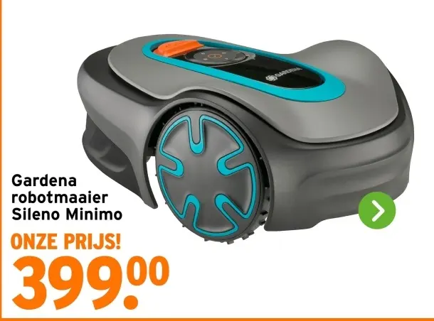 Aanbieding: Gardena robotmaaier Sileno Minimo
