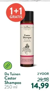Aanbieding: De Tuinen Castor Shampoo