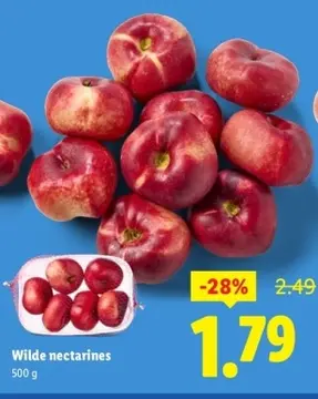 Aanbieding: Wilde nectarines