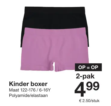 Aanbieding: Kinder boxer