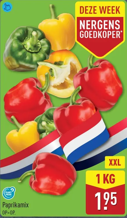 Aanbieding: Paprikamix
