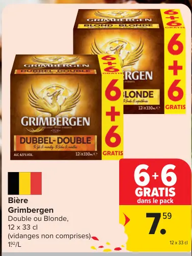 Offre: Bière Grimbergen