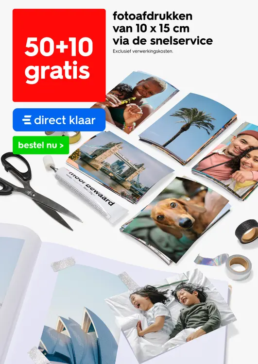 Promotie: fotoafdrukken