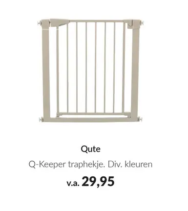 Aanbieding: Q-Keeper traphekje