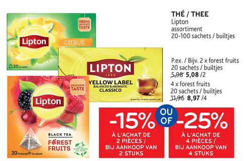 Offre: Thé / Thee