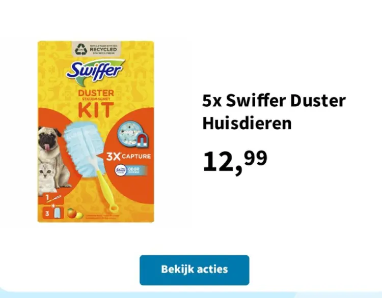 Aanbieding: Swiffer Duster Huisdieren