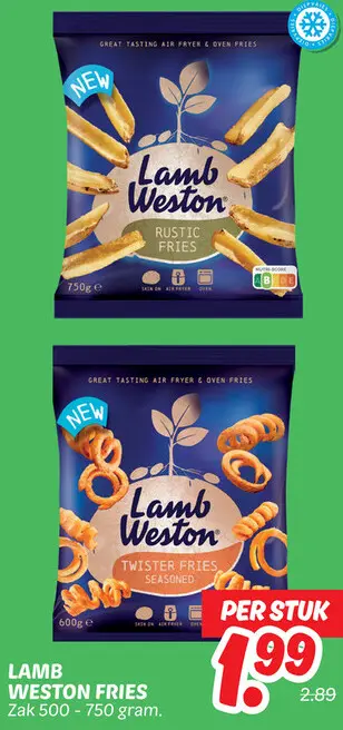 Aanbieding: Lamb weston fries