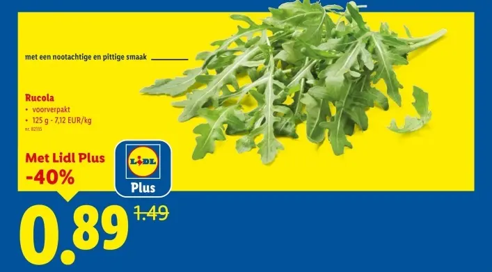 Promotie: Rucola