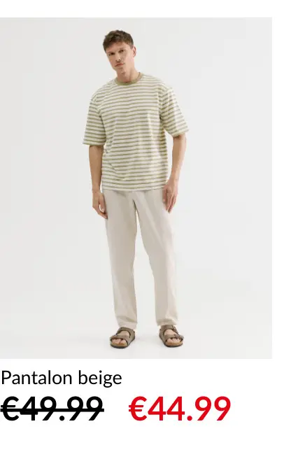 Offre: Pantalon beige