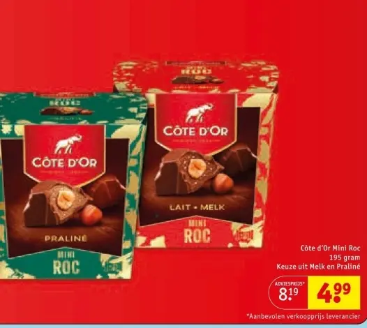 Aanbieding: Côte d'Or Mini Roc