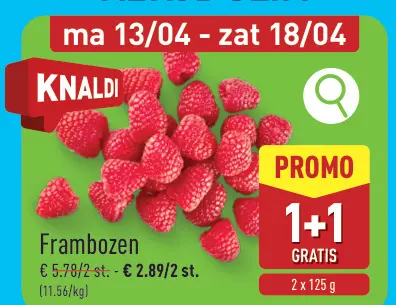 Promotie: Frambozen