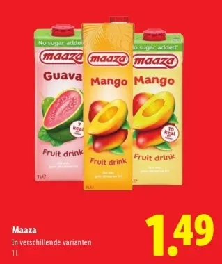 Aanbieding: Maaza