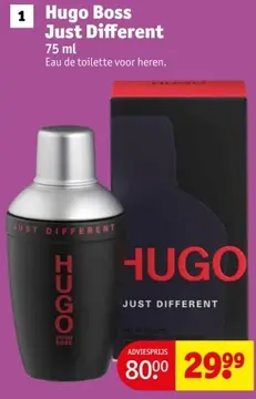 Aanbieding: Hugo Boss Just Different