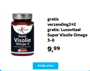 Aanbieding: Super Visolie Omega 3-6